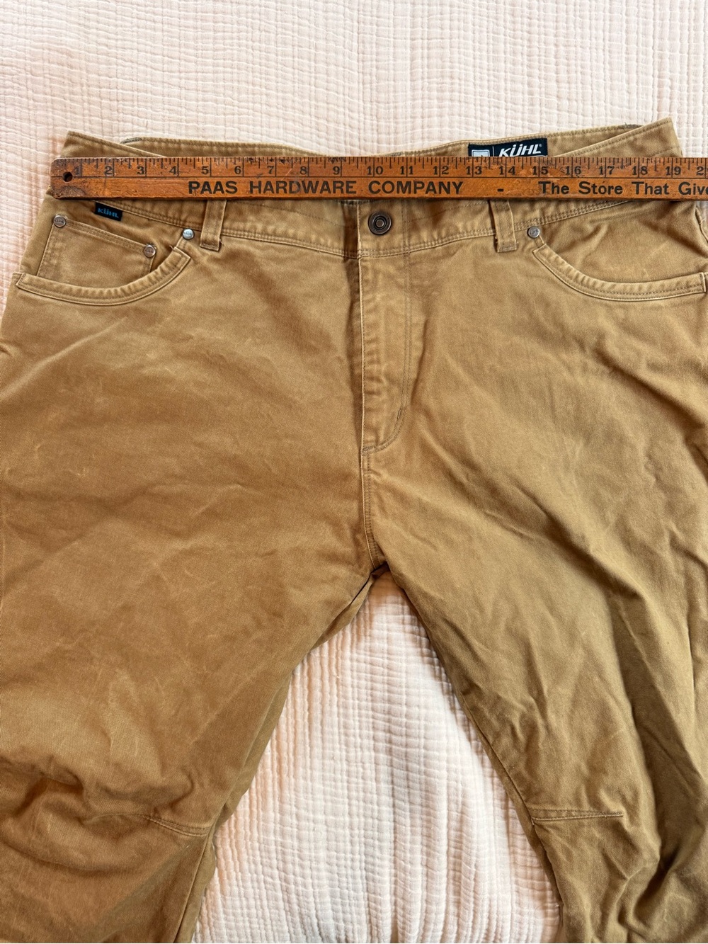 Kuhl Men's Tan Chinos - Rugged Work Style - Picture 4 of 8